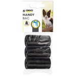 CROCI Bags juodi mai&scaron;eliai su rankenomis 3x20vnt.