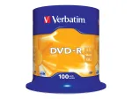 Verbatim Blank DVD-R AZO 4.7GB 16x 100 Pack Spindle