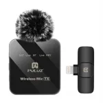 PULUZ PU647B Wireless Lavalier Microphone