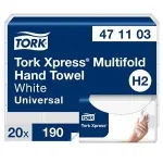 Lapelinis rank&scaron;luostinis popierius Tork Xpress Multifold Universal H2 2sl., 23,4 x 21,3 cm (20 vnt.)