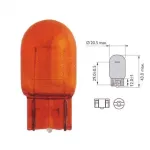 Lemputė PHILIPS 21W 12V WX3x16d WY21W