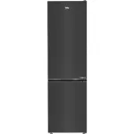 BEKO Refrigerator | B5RCNA405HXBR1 | Energy efficiency class D | Free standing | Combi | Height 203.5 cm | No Frost system | Fridge net capacity 249 L | Freezer net capacity 106 L | Display | 36 dB | Black