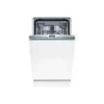 Bosch Dishwasher | SPV4EMX25E | Built-in | Width 45 cm | Number of place settings 10 | Number of programs 6 | Energy efficiency class C | AquaStop function | White