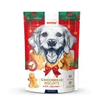 Wanpy skanėstai &scaron;unims Gingerbread su vi&scaron;tiena xmas, 100g