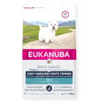 Eukanuba Breed Specific sausas maistas Vakarų &Scaron;kotijos terjerams su vi&scaron;tiena, AB, 2,5 kg