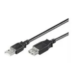 Kabelis USB A ki&scaron;tukas - A lizdas 0.3m