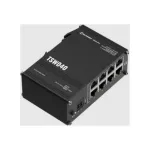Teltonika | Industrial Switch | TSW040 | Unmanaged | DIN rail mountable | 10/100 Mbps (RJ-45) ports quantity 8 | PoE+ ports quantity 8 | Power supply type 2-pin industrial DC power socket