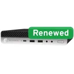 HP Renewed Grade A | EliteDesk 800 G4 | Intel Core i5 | i5-8500T | 8 GB | SSD | 256 GB | Intel UHD Graphics 630 | Wi-Fi | Windows 11 Pro