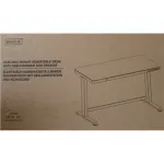 SALE OUT. Electric Height Adjustable Desk | Height adjustment 72 - 121 cm | Maximum load weight 50 kg | Metal | White | 24 month(s) | DAMAGED PACKAGING, DEMO