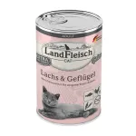 Landfleish konservai katėms su la&scaron;i&scaron;a ir pauk&scaron;tiena 400 g