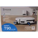 SALE OUT. Ecovacs DEEBOT T90 Max OMNI Vacuum Cleaner,Robot,Wet&Dry,30000Pa,TruEdge 3.0,ZeroTangle 4.0,OZMO Roller 3.0,White+OMNI Auto-Empty | Ecovacs Robot Vacuum Cleaner | DEEBOT T90 Max OMNI | Wet&Dry | Operating time (max) 257 min | 5200 mAh | Dus ...