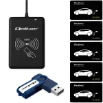 Qoltec EV Hotel System | EV Card Programmer + Software + 5 EV Cards