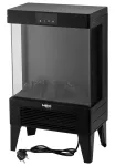 Electric Fireplace NEO TOOLS 2000 W, 3D Flame Effect, Thermostat, Black
