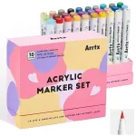 Akriliniai markeriai - flomasteriai ARRTX 30D, 30 spalvų