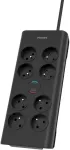 Philips SPN7080BA/60 Surge Protector 8 AC outlets 2m