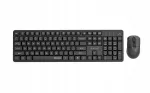 Gembird KBS-WMS-01 Desktop Set Wireless Keyboard and Mouse / black
