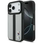 BMW M Perforated Stripe Case Logo MagSafe for iPhone 17 Pro / gray