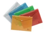Aplankas-vokelis su spaude Forpus, A4, plastikinis, baltas, skaidrus 0820-009