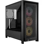 Corsair PC Case | Frame 4000D RS ARGB Modular | Mid-Tower | Black