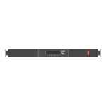 Lanberg 19" fan unit/ventilation panel with LCD 4 fans + thermostat 230V | AK-1503-B | Black