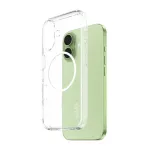 PanzerGlass Flagship Case | Back cover | Apple | iPhone 17 | Recycled plastic | Transparent | Urban Explorer w. White MagSafe