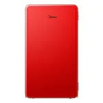 Midea Refrigerator | MDRD142SLE32 | Energy efficiency class E | Free standing | Larder | Height 83.5 cm | Fridge net capacity 93 L | 41 dB | Red