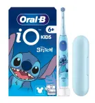 Oral-B Electric Toothbrush with Travel Case, 6Y+ | iO Kids Disney Stitch | Rechargeable | For kids | Number of brush heads included 1 | Number of teeth brushing modes 3