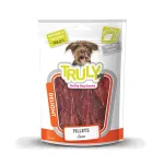 Truly skanėstas &scaron;unims, elnienos juostelės, 85 g