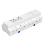 SONOFF SPM-4 i&scaron;manusis modulis su 4 relėmis, DIN bėgeliui