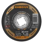 Met.pj. diskas XT70 125x1,0x22,23 X-LOCK