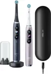 Oral-B | Electric Toothbrush | iO 9 Series Duo | Rechargeable | For adults | Number of brush heads included 2 | Number of teeth brushing modes 7 | Black Onyx/Rose