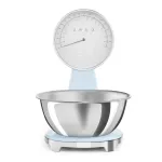 Smeg KSF01PBWW Analog and Digital Kitchen Scale Pastel Blue