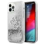 Guess GUHCP12LLG4GSI Hardcase 4G Big Liquid Glitter for iPhone 12 Pro Max 6,7" / silver