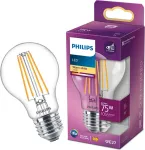 Philips 929002025455 LED Bulb classic 75W E27 Warm White A60 Clear