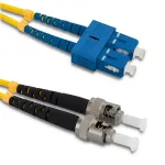 Qoltec Patchcord fiber optic SC/UPC - ST/UPC | Singlemode | 9/125 | G652D | Duplex | 3m