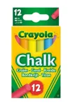 Crayola, Inc. Crayola 12 coloured chalk Daugybė 12 vnt