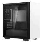 Deepcool MACUBE 110 WH Baltas, ATX, 4, USB3.0x2; Audiox1, ABS+SPCC+Tempered Glass, 1&times;120mm DC fan