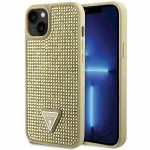 Guess GUHCP14MHDGTPD Hardcase Rhinestone Triangle for iPhone 14 Plus/15 Plus 6.7" / gold
