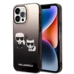 Karl Lagerfeld KLHCP14LTGKCK Hardcase for iPhone 14 Pro 6,1" / black