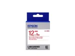 Epson LK-4WRN (C53S654011) Ženklinimo juostelė Standard, Red on White 12mm 9m