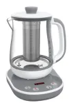 TEFAL BJ551B10 | Tea Kettle | 1400 W | 1.5 L | Glass | 360&deg; rotational base | White/Grey