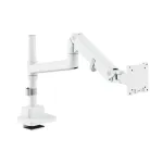 Digitus Desk Mount | DA-90476 Single Monitor Mount | Height, tilt, pivot, rotation, depth | 57 " | Maximum weight (capacity) 27 kg | White