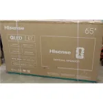 SALE OUT. Hisense 65E7Q 65" (164 cm) UHD QLED Smart TV | SALE OUT. Hisense UHD QLED Smart TV | 65E7Q | 65" | Smart TV | VIDAA OS | UHD | Black | DAMAGED PACKAGING