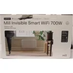 SALE OUT. Mill PA700WIFI4 Panel Heater with WiFi Gen 4 700 W Suitable for rooms 9-12 m&sup2; White IPX4 | Mill Invisible Smart WiFi Heater | PA700WIFI4 | Panel Heater | 700 W | Suitable for rooms up to 9-12 m&sup2; | White | DAMAGED PACKAGING | IPX4