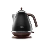 Delonghi | Icona Vintage | KBOV2001BK | Standard kettle | 2000 W | 1.7 L | Stainless steel | 360&deg; rotational base | Black
