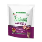 NATURAL TRAINER Cat adult Sterilised DUCK su antiena 0.3kg