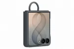 Samsung EF-EF776CBE Silicone Magnetic Cover with Ring for Galaxy Z Flip 8 / black