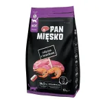 PAN MIĘSKO Veal with shrimps S - dry cat food - 10kg