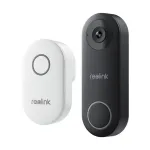 Reolink | D340W Smart 2K+ Wired WiFi Video Doorbell with Chime