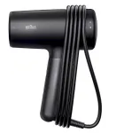 Braun | Hair dryer | BRHD425E | 2100 W | Number of temperature settings 3 | Ionic function | Diffuser nozzle | Black